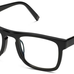Warby Parker Black Rectangular Eyewear Omar